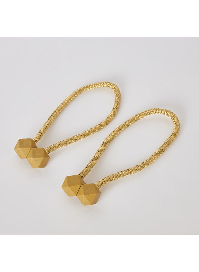 Home Box Dazzle 2-Piece Emily Curtain Tie Back Set  - Image 4