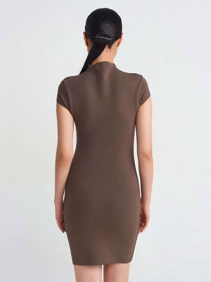 ديلفين Dilvin Seamless Mini Bodycon Dress