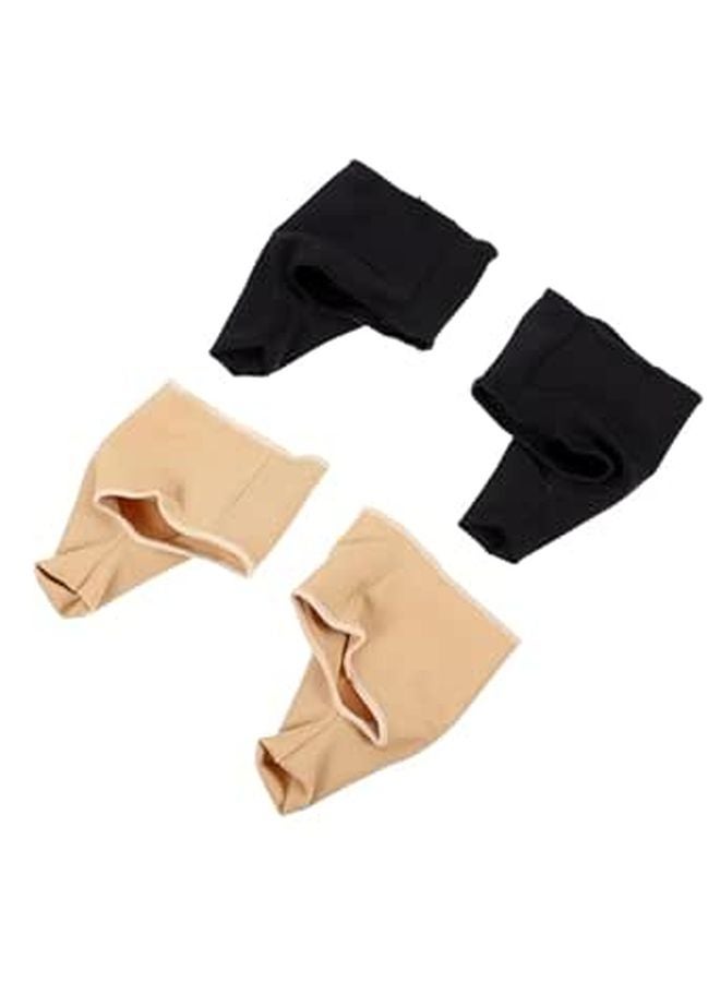 Skin Color Toe Straighteners 2 Pairs Breathable Bunion Correctors Lightweight Comfortable For Daily Use - Image 1