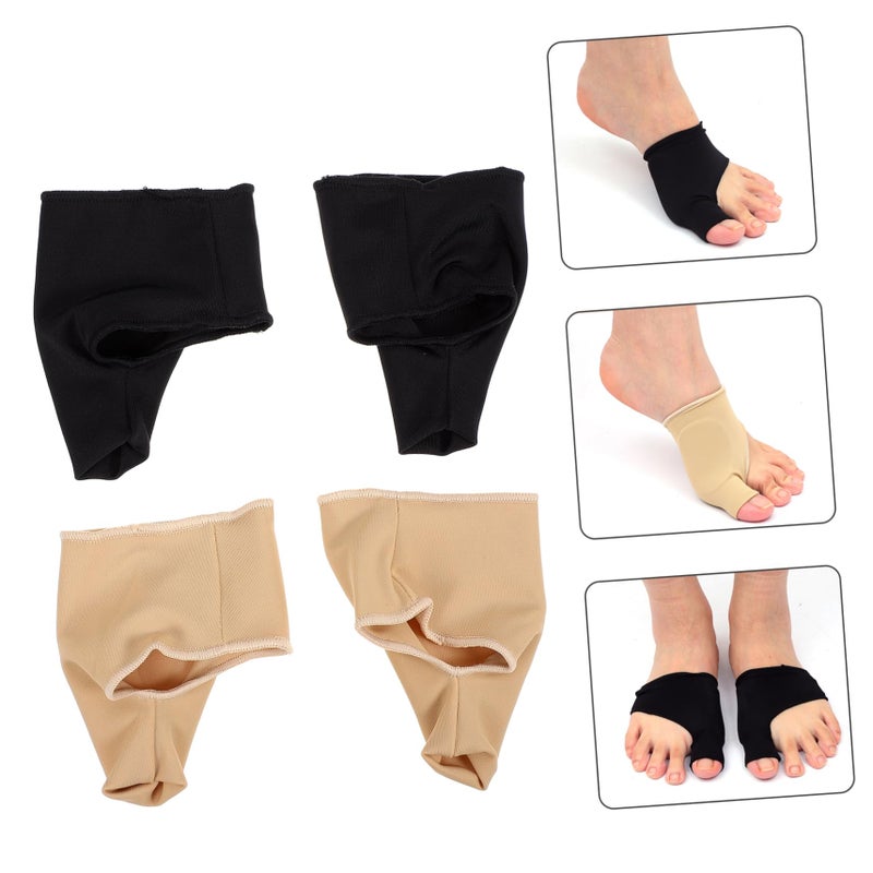 Skin Color Toe Straighteners 2 Pairs Breathable Bunion Correctors Lightweight Comfortable For Daily Use - Image 3
