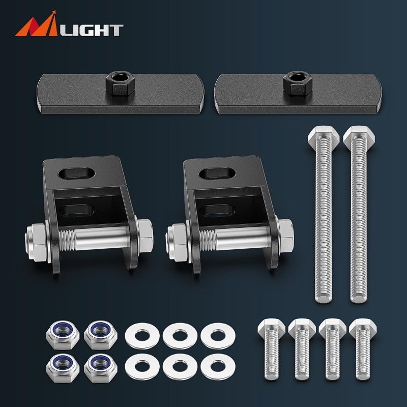 Nilight 2.5" Front Leveling Lift Kit for 2014 2015 2016 2017 2018 2019 2020 2021 2022 2023 ram 2500 4WD 2013-2022 ram 3500 4WD Spring Spacers and Shock Extenders Lift Kits - Image 3