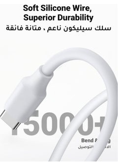 Generic Package of 20W iPhone 15 Fast Charger Cable, Foldable USB C Power Adapter with 60W Cable and Wired Headphones for iPhone 15 Pro Max/15 Pro/15/15 Plus, iPad, Samsung, Xiaomi, OnePlus  - Image 5