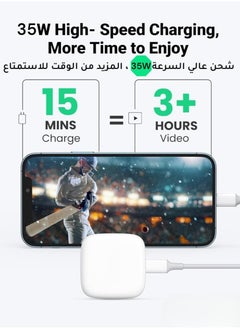 Generic Package of 20W iPhone 15 Fast Charger Cable, Foldable USB C Power Adapter with 60W Cable and Wired Headphones for iPhone 15 Pro Max/15 Pro/15/15 Plus, iPad, Samsung, Xiaomi, OnePlus  - Image 3
