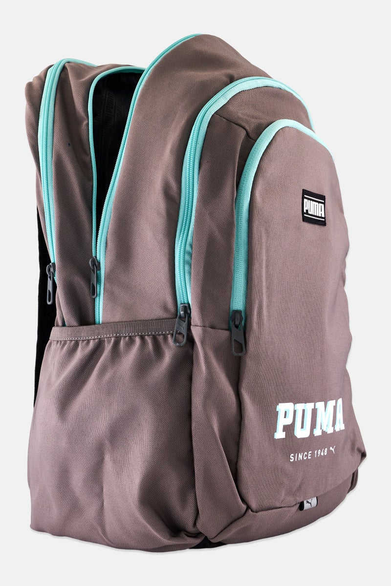PUMA Men Brand Logo Backpack, Grey - Image 3