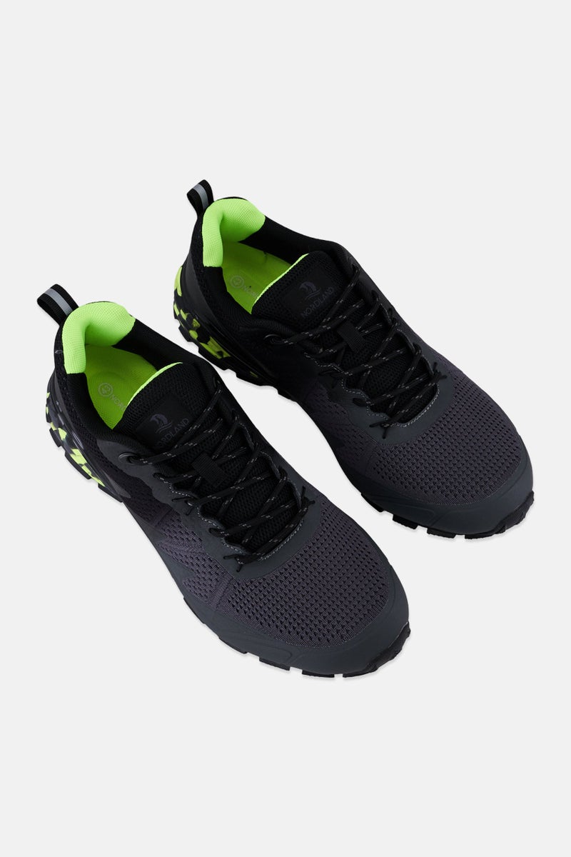 Nordland أحذية خارجية للرجال مزودة بأربطة، رمادي داكن - Image 2