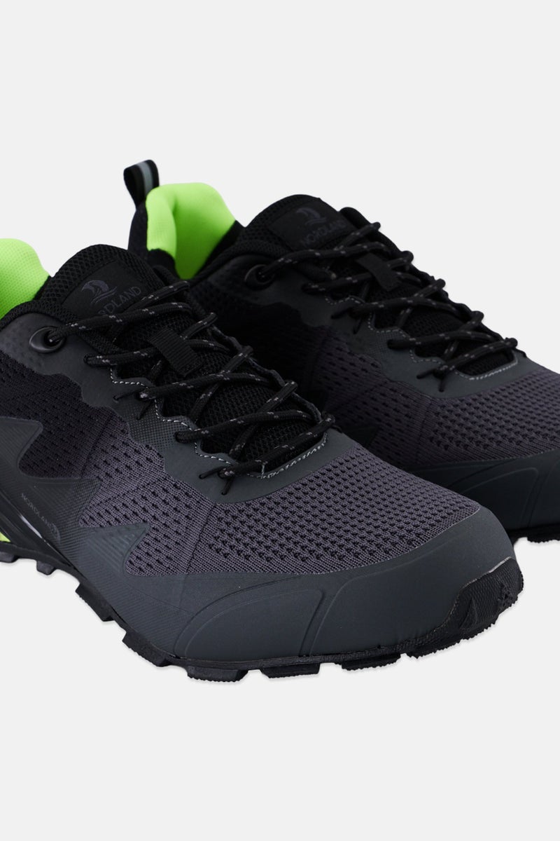 Nordland أحذية خارجية للرجال مزودة بأربطة، رمادي داكن - Image 3