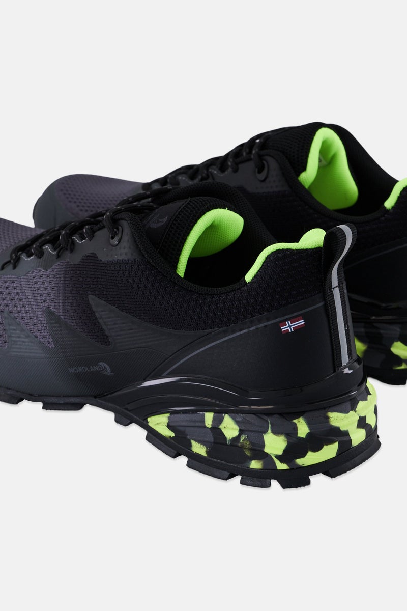 Nordland أحذية خارجية للرجال مزودة بأربطة، رمادي داكن - Image 4