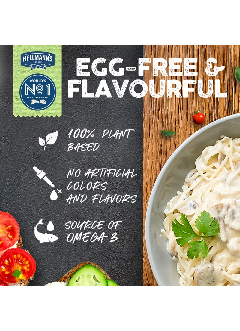 Hellmann's Vegan Mayo 100% Plant Based Mayonnaise 405g - Image 5