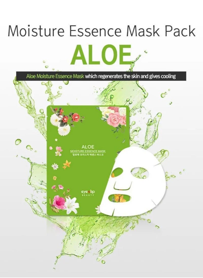 Aloe Moisture Essence Mask For Face 10*25ml Box 10 Masks - pzsku/Z7D9EAA830249AADD952DZ/45/_/1736213325/fe3ac5ee-a3b3-48e7-bb95-4f715b3d6120