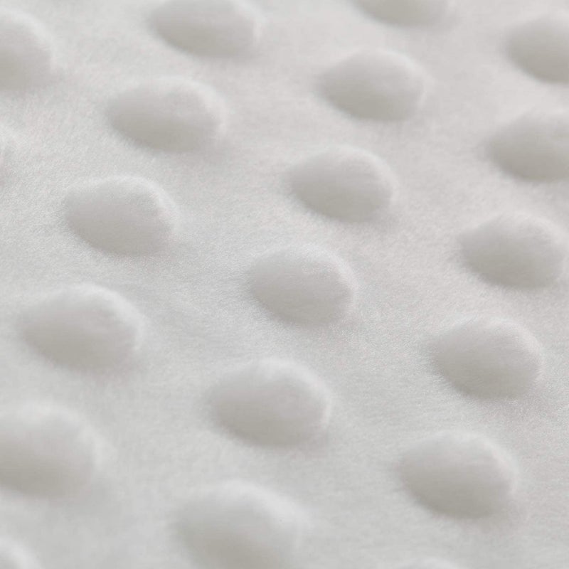 RelaxBlanket 60''x80'' Duvet Cover for Weighted Blanket | Premium Super Soft Minky Dot | White - Image 5