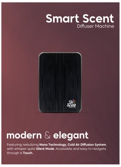 Dr Scent Essential Oil Smart Scent Diffuser Machine (Black)  - Image 3