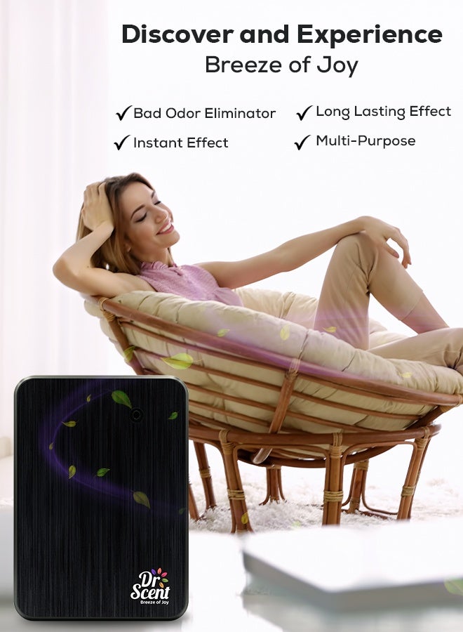 دكتور سينت د. سنت جهاز التعطير سمارت سنت - اسود - Image 4