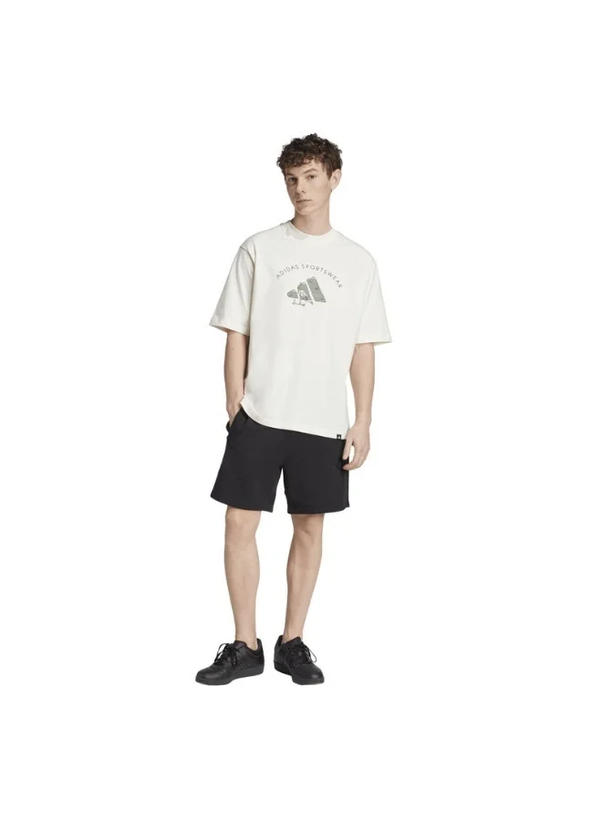 adidas Originals adidas M C DOODLE SCT White Training T-SHIRTS for Men - XS