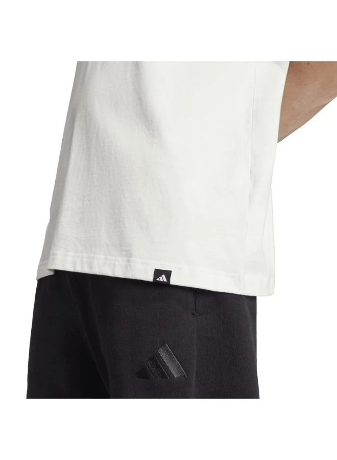 adidas Originals adidas M C DOODLE SCT White Training T-SHIRTS for Men - XS