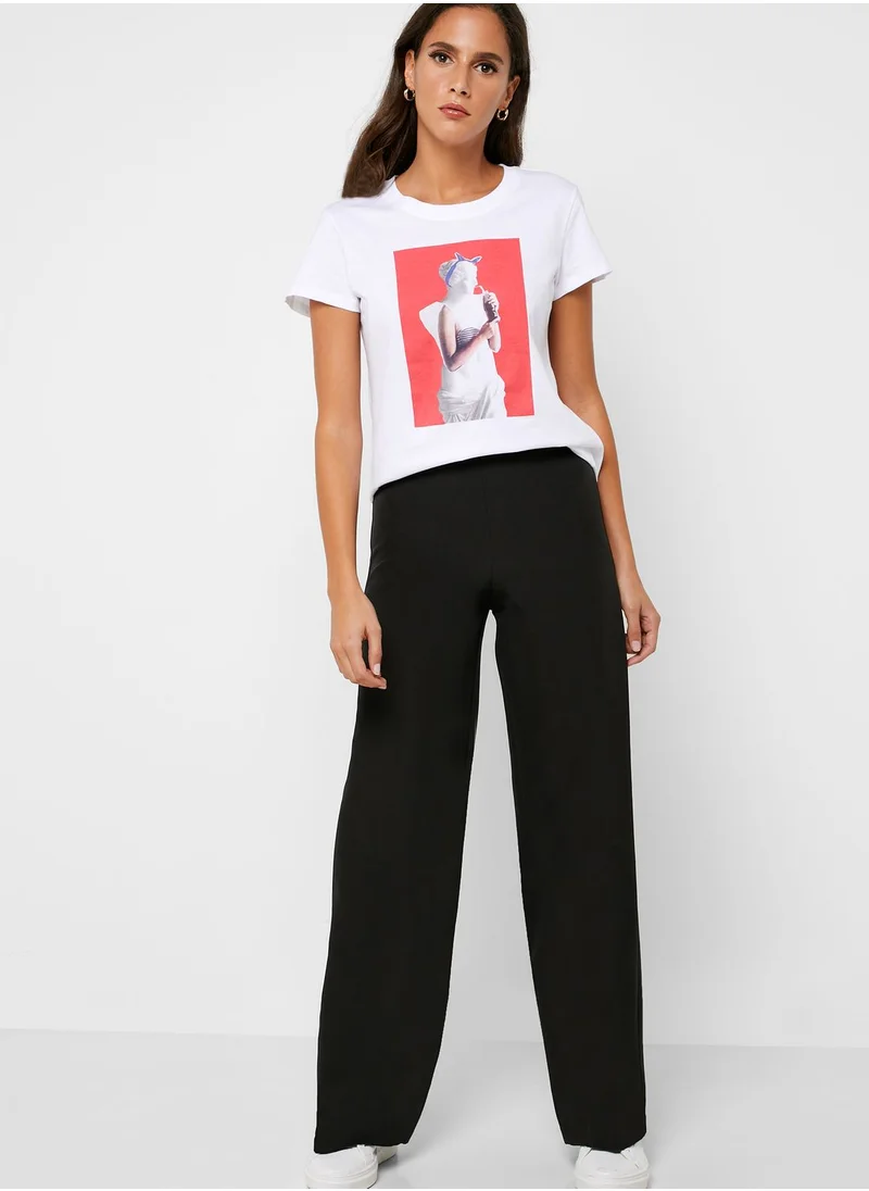Reserved Graphic Short Sleeve T-Shirt