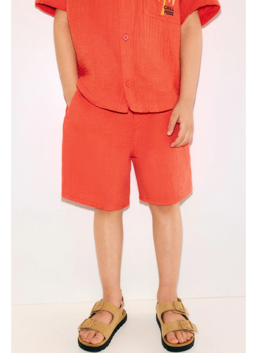 اتش اند ام Muslin Shorts