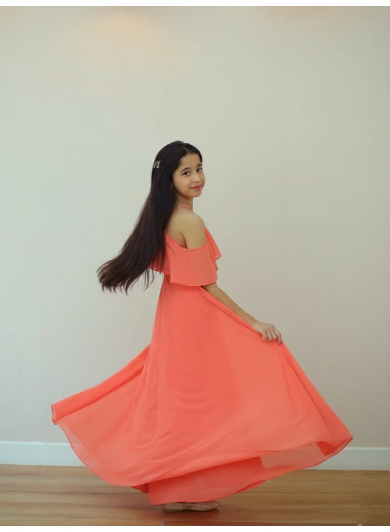 Luxe & Hardy فستان ليلا ماكسي للبنات