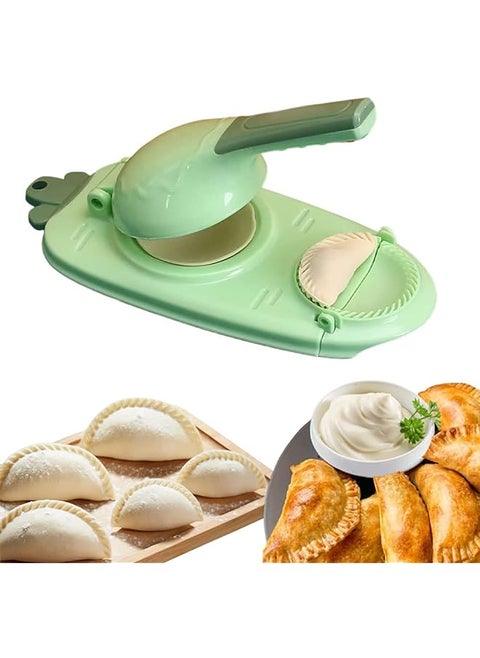 In 1 Dumpling Maker And Dough Presser Dough Pressing And Wrapping Modern Dumpling Tool Perfect For Making Qatayef Fatayer Wonton Empanada Pierogies Ravioli And Much More Convenient And Quick