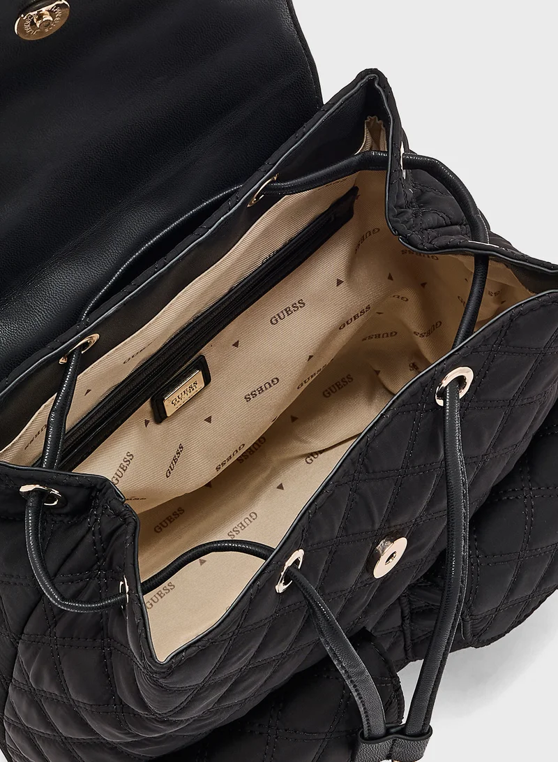 GUESS Giully II Flap Backpack
