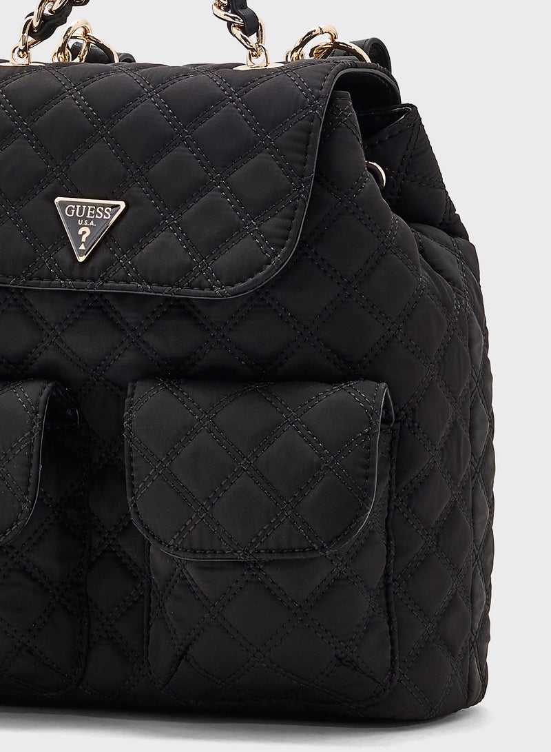 GUESS GIULLY II FLAP BACKPACK  - Image 4