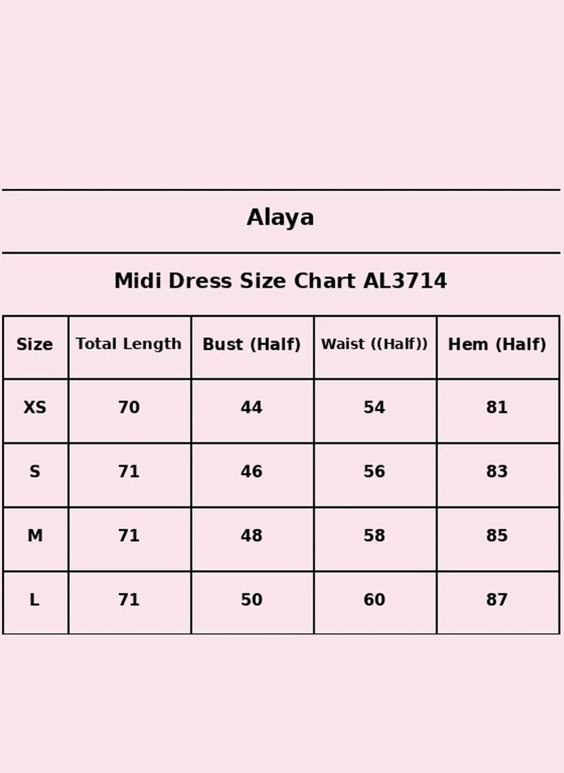 Alaya hot pink Women Embroidered  Modal Midi Dress -AL3714 for Women | Best Price UAE