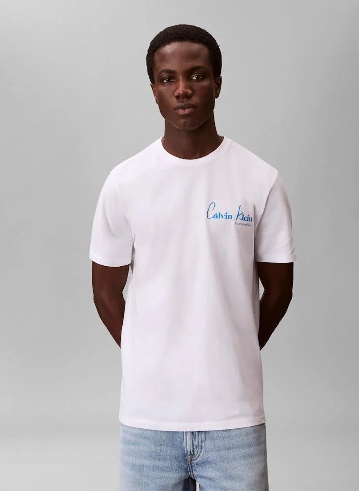 Calvin Klein Jeans New York Logo Graphic T-Shirt