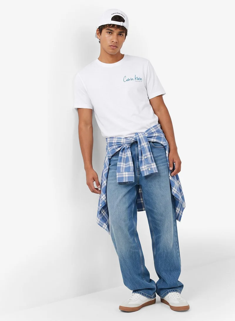 Calvin Klein Jeans New York Logo Graphic T-Shirt