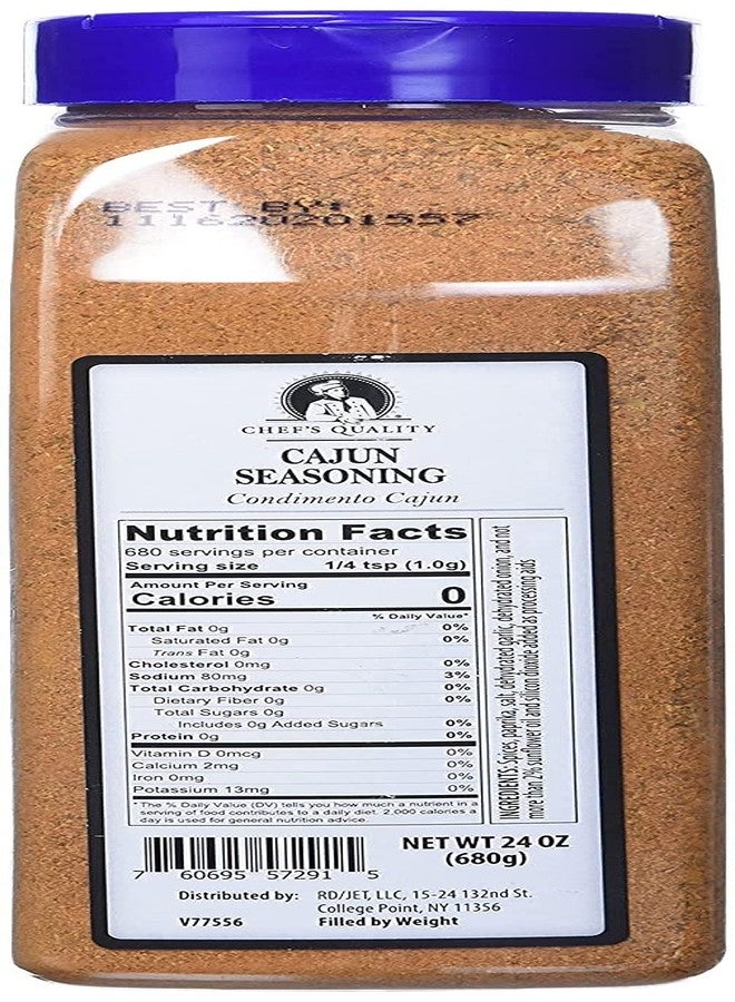 Chef's Quality Chefs Quality Cajun Seasoning 24 OZ - Image 2