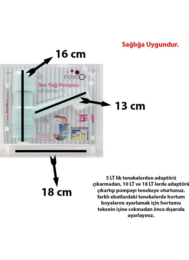 İndecor Indecor Liquid Oil Pump - G-66591 GRAY COLOR  - Image 3