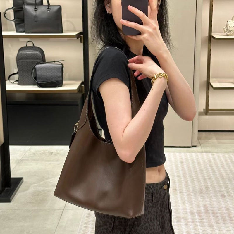 Women'S Bag Relaxation Simple Large Capacity Tote Bag Shoulder Bag Minimalist Underarm All-Match Commuter Bag - Image 2