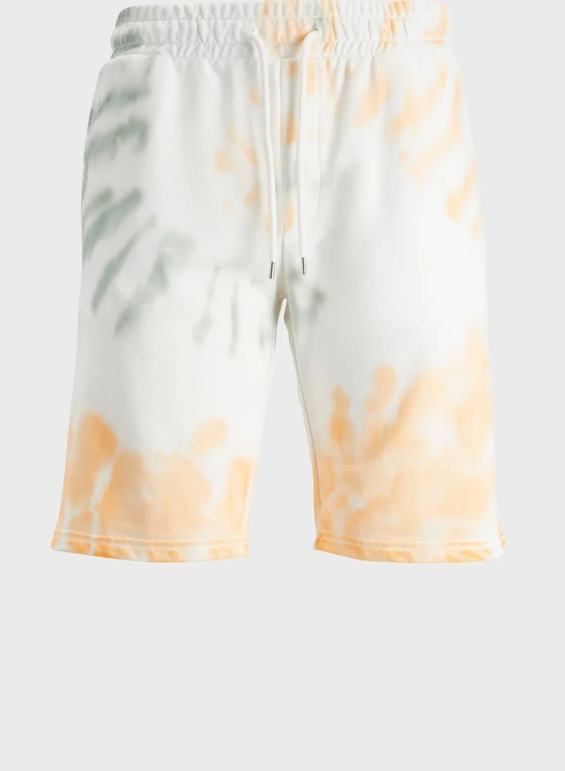 Jack & Jones Junior Kids Tie Dye Swim Shorts