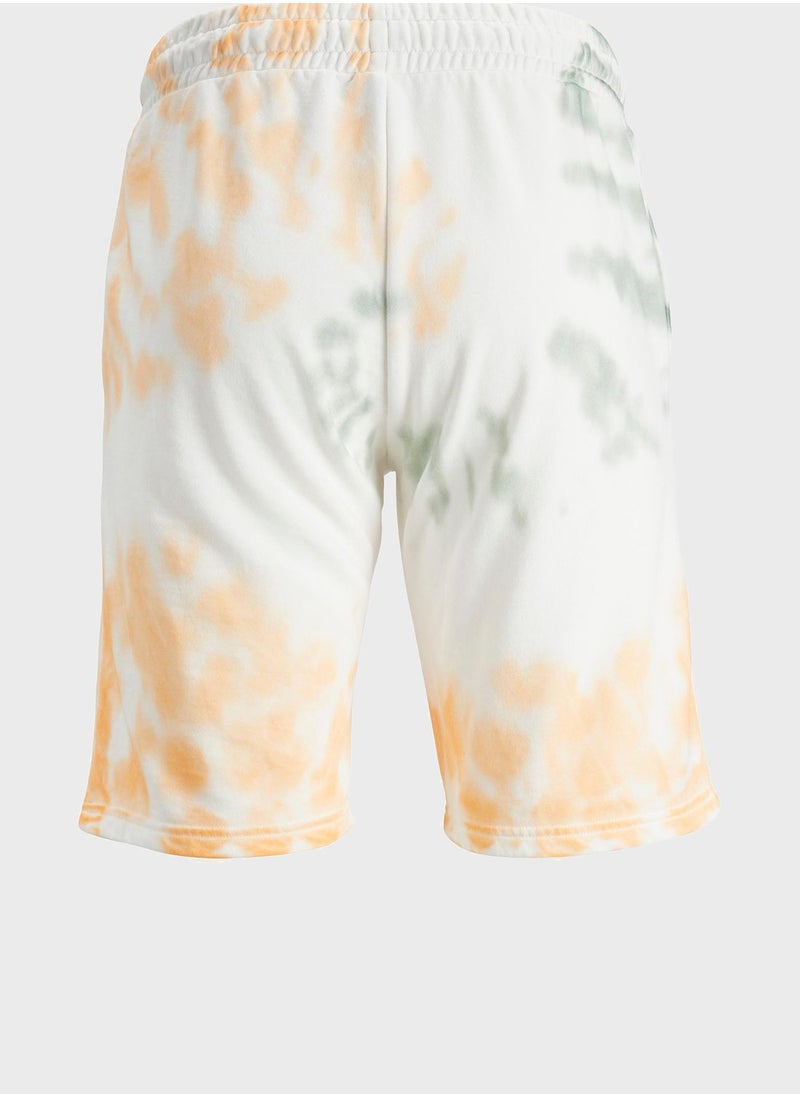 Jack & Jones Junior - Kids Tie Dye Swim Shorts - Image 1