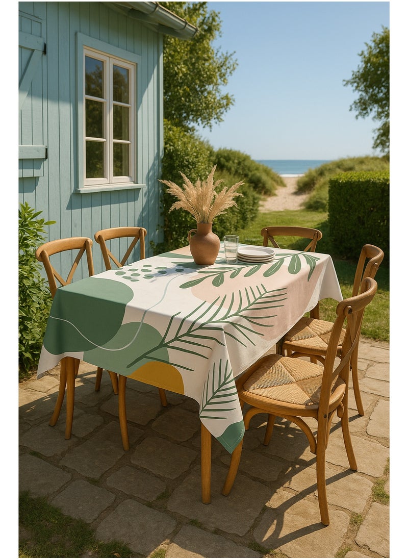Decorior - Moan - Laserfoamex Premium Quality Tablecloth – Modern & Classic Elegant Design – Stain Resistant & Easy to Clean – Perfect for Summers, Trips, Kitchen & Gifts – Lasting Colors (tru1002, 60x80cm) - Image 1