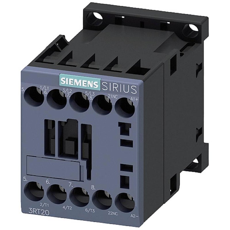 Siemens 3RT20161BB42 Contactor, AC-3, 4Kw/400V, 1NC, Dc 24V, 3-Pole, Sz S00 Screw TERMINAL - Image 5