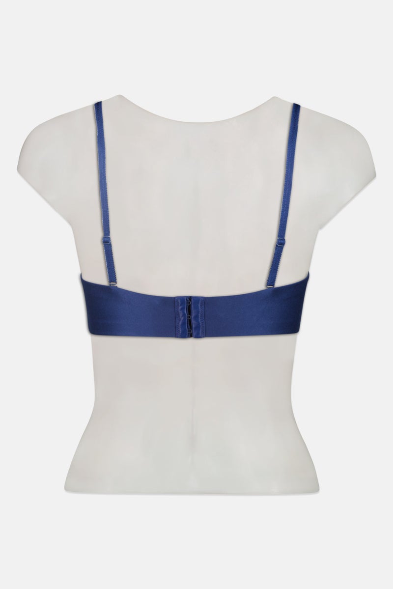 TRIUMPH سوتيان نسائي مبطن بلون كحلي - Image 2