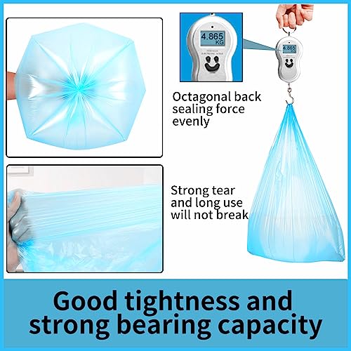 SWIHELP Small Trash Bags 240 Count Garbage Bags SWIHELP Waste Basket Liners for Bathroom, Kitchen,Bedroom, Office Pet Car 15 Liter Trash Can 4 Gallon… - Image 3