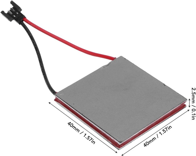 LiebeWH 4Pcs Thermoelectric Power Generator Sheet for Stove Fan Aluminum Alloy 227 Fireplace Fan Generator Plate Spare Parts - Image 2