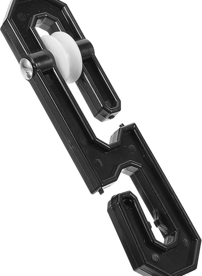 فاصل حبل الغسيل الثقيل من الألومنيوم مع بكرة نايلون موزعة للحبل للتجفيف في الهواء الطلق - Image 2