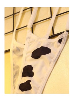 MANIKAN Women's Set with Bra and Neck Strap Featuring Connected Straps from Top to Bottom one piece  - Image 5