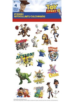 Trends International Trends International Toy Story Standard Sticker-4 Sheet, Multi 