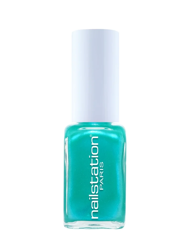 Nailstation Nail station Nail Polish Glossy aquamarine