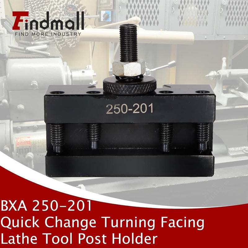 findmall BXA #1 حامل أداة تغيير سريع للتدوير والتسوية 250-201 مناسب للمخرطة - Image 3