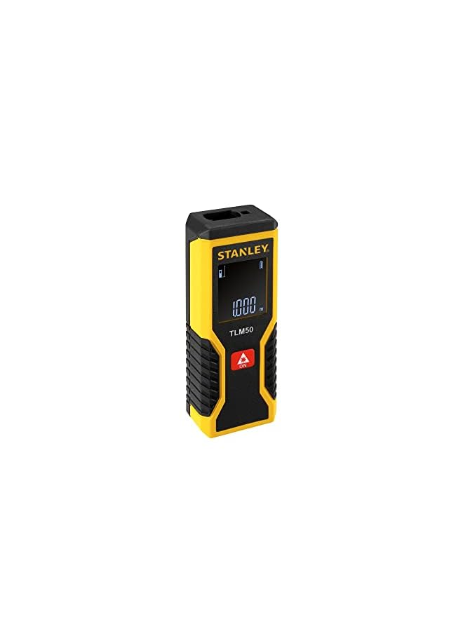 Stanley Stht1 77409 Tlm 50 Laser Distance Measurer Yellow Small  - Image 2