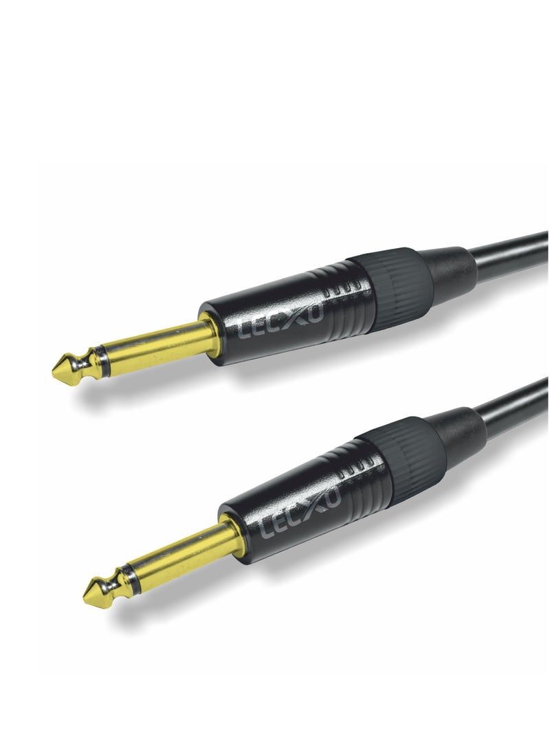 ليكسو كابل صوت للكهرباء/الجيتار الجهير/لوحة المفاتيح، مقبس أحادي إلى مقبس أحادي - 5M - Image 2