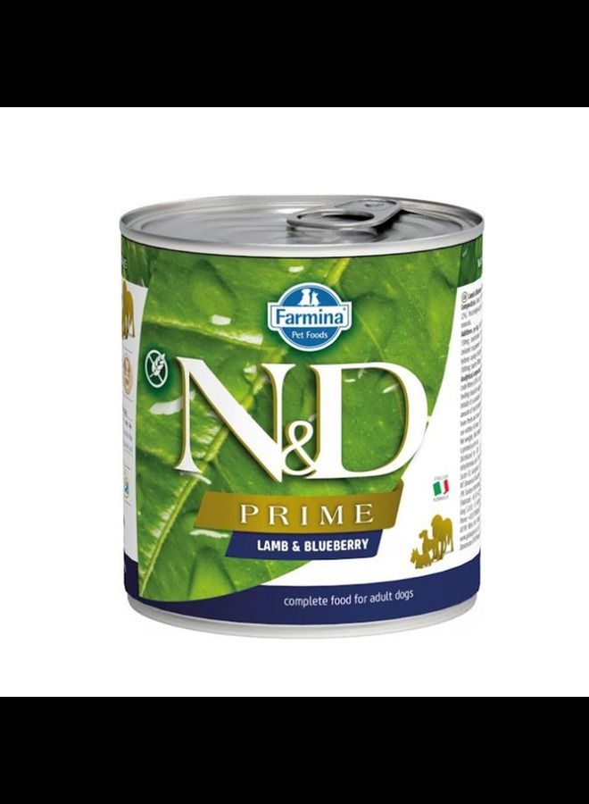 N&D Dog Prime Lamb & Blueberry 285g