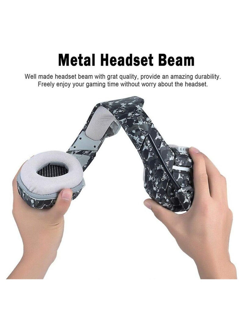 أونيكوما سماعة رأس سلكية للألعاب K1B مزودة بميكروفون لأجهزة PS4/PS5/Xbox One/Xbox Series/Switch/PC - Image 3