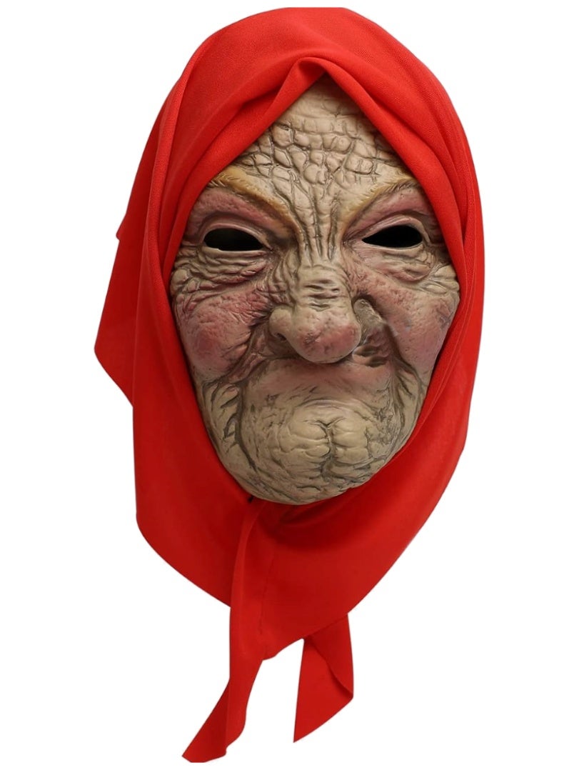 Realistic Granny Masks - Lifelike Elderly Face Masks for Costumes, Pranks, and Parties - Image 2