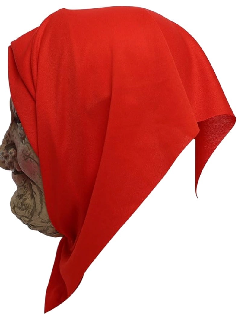 Realistic Granny Masks - Lifelike Elderly Face Masks for Costumes, Pranks, and Parties - Image 3