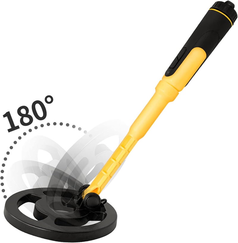 klarako Underwater Metal Detector, IP68 Waterproof Handheld Metal Detector Pinpointer with 5.9 Inch Search Coil and Light and Vibration Alarm Rechargable Gold Detector for Adults Kids - Image 5