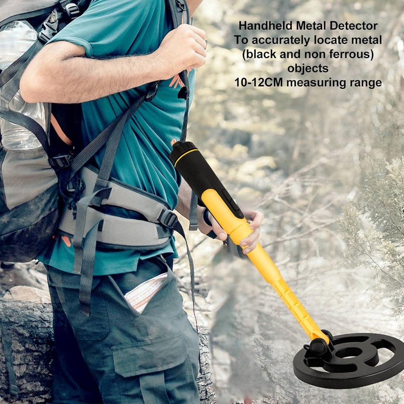 klarako Underwater Metal Detector, IP68 Waterproof Handheld Metal Detector Pinpointer with 5.9 Inch Search Coil and Light and Vibration Alarm Rechargable Gold Detector for Adults Kids - Image 2
